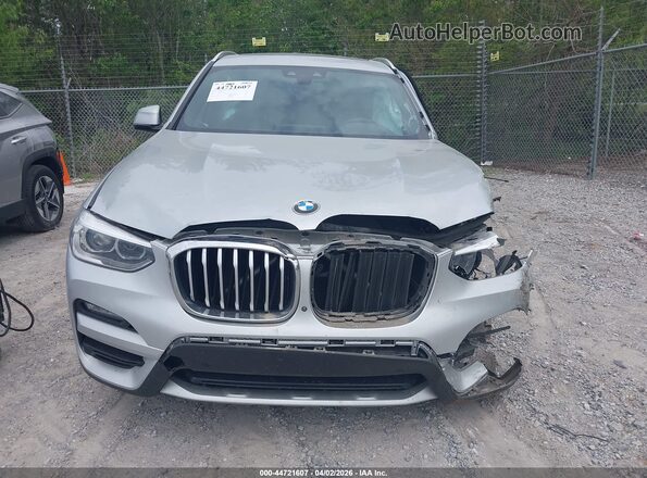 5UXTY3C06M9E86528 2021 BMW X3 Silver ხელსაწყოთა პანელის ხედი
