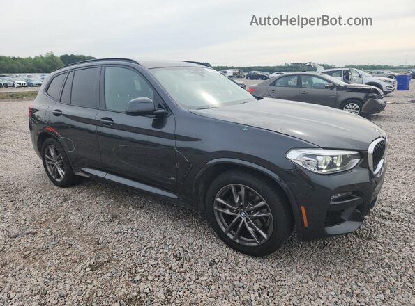 5UXTY3C07M9F84385 2021 BMW X3 Black წინა მარჯვენა