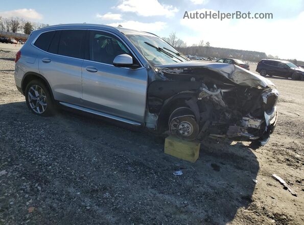5UXTY3C08L9D32272 2020 BMW X3 Silver წინა მარჯვენა