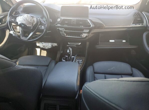5UXTY3C08L9D32272 2020 BMW X3 Silver წინა პანელის ხედი