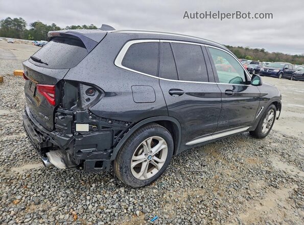 5UXTY3C09M9D75696 2021 BMW X3 Gray Rear right