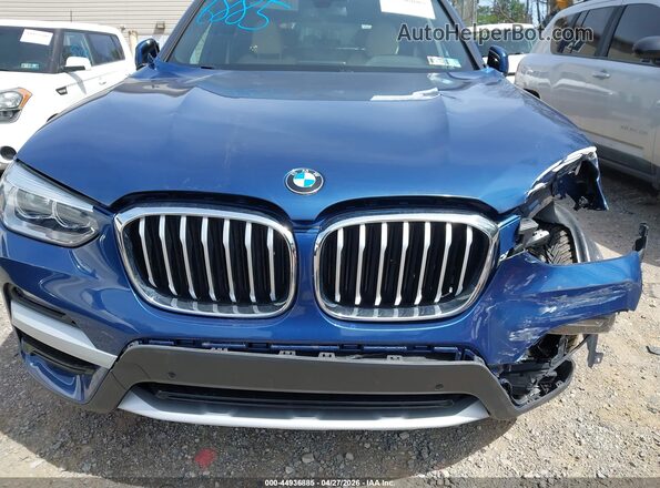 5UXTY5C05LLT33309 2020 BMW X3 Blue 