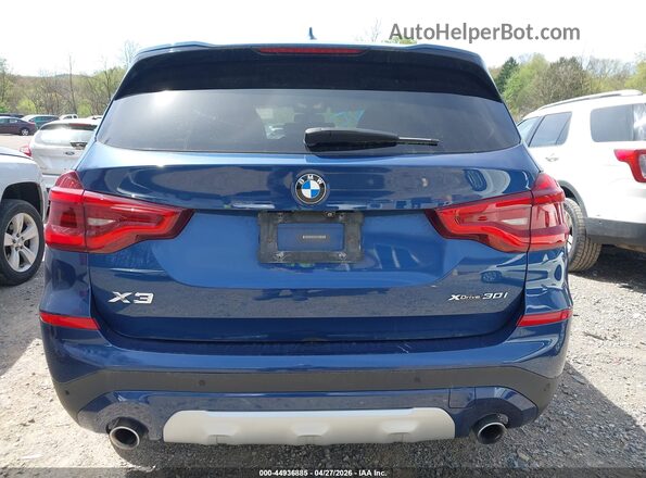 5UXTY5C05LLT33309 2020 BMW X3 Blue 