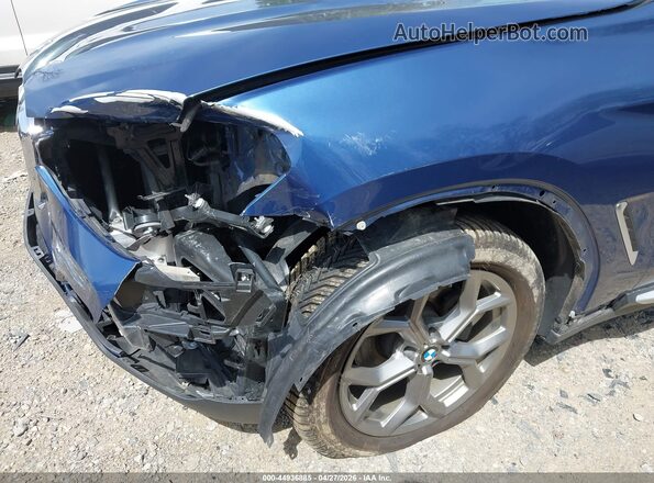 5UXTY5C05LLT33309 2020 BMW X3 Blue 