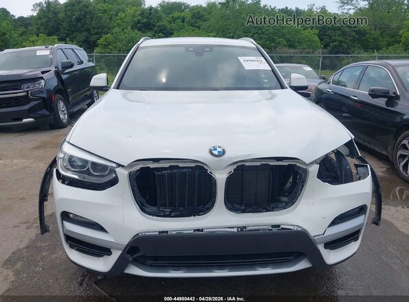 5UXTY5C06L9D42469 2020 BMW X3 Белый Вид задней части салона