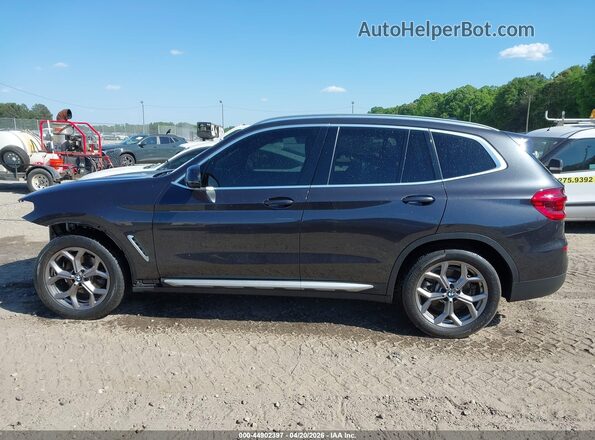 5UXTY5C07L9D50371 2020 BMW X3 Черный Панорамный вид салона 360°