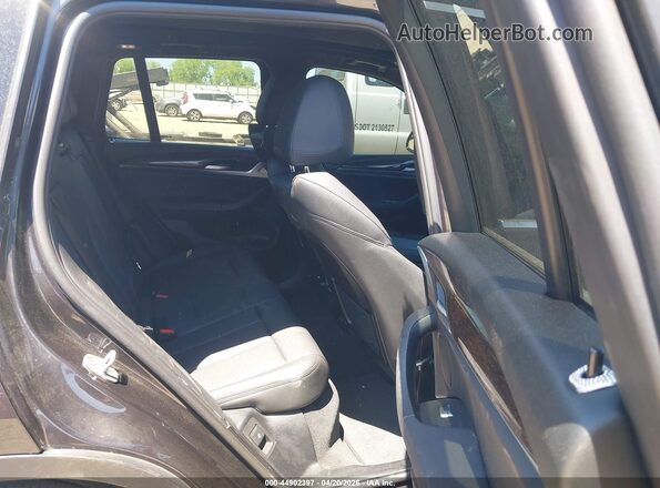 5UXTY5C07L9D50371 2020 BMW X3 Черный Вид задних сидений