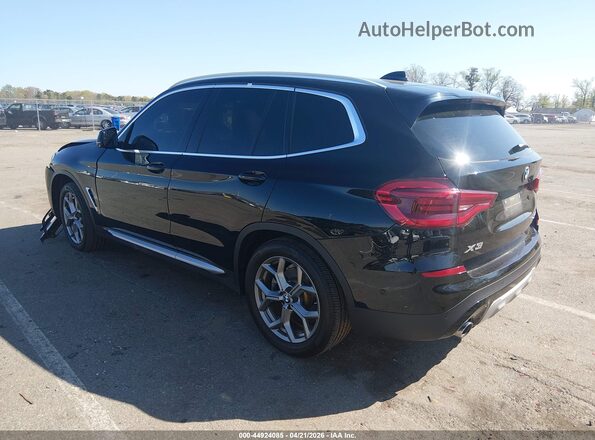 5UXTY5C07M9F00741 2021 BMW X3 Черный 
