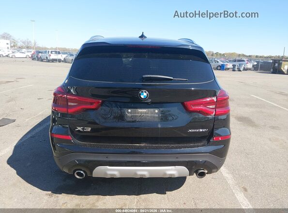 5UXTY5C07M9F00741 2021 BMW X3 Черный 