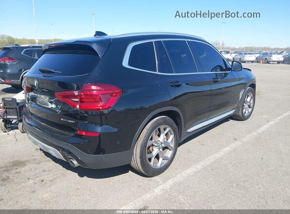 5UXTY5C07M9F00741 2021 BMW X3 Черный 
