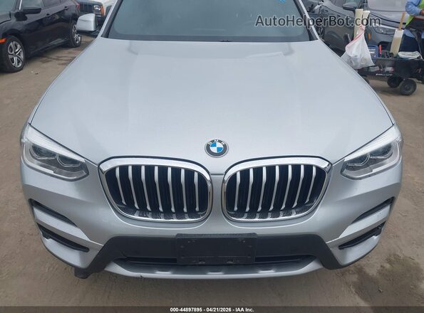 5UXTY5C07M9F07219 2021 BMW X3 Silver Вид щитка приладів