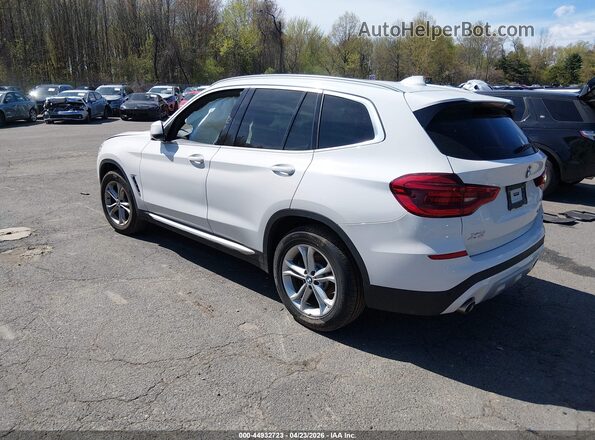 5UXTY5C09L9C60512 2020 BMW X3 White Задня ліва чверть