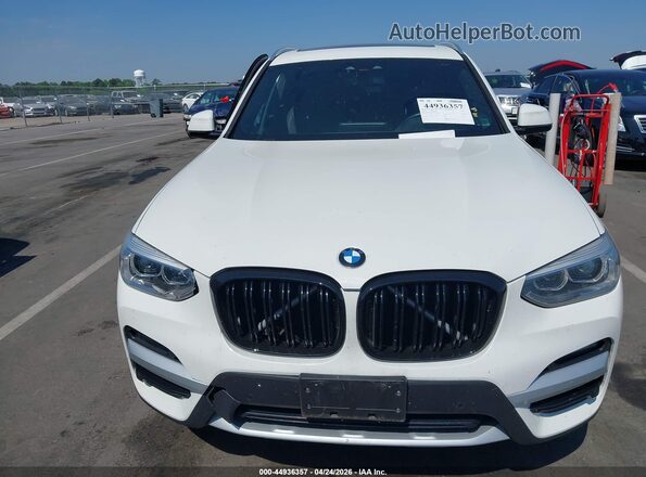 5UXTY5C0XLLT32141 2020 BMW X3 White Սարքավորումների վահանակի տեսք