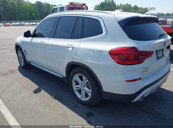 5UXTY5C0XLLT32141 2020 BMW X3 White Հետևի ձախ