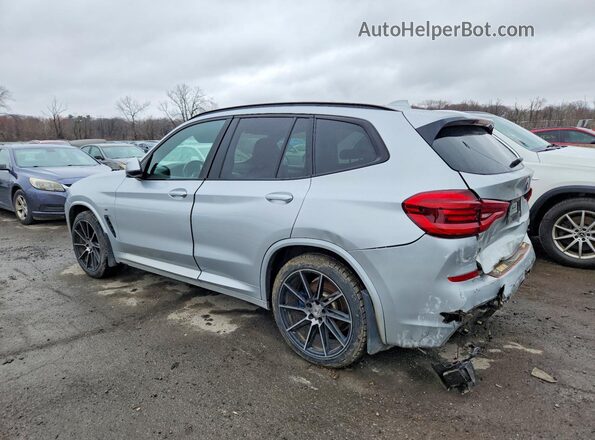 5UXTY9C03M9H89169 2021 BMW X3 Silver Задня ліва чверть