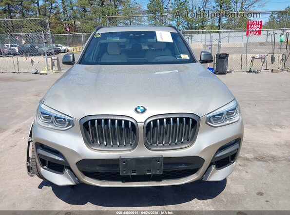 5UXTY9C06M9F98488 2021 BMW X3 Beige Սալոնի հետևի տեսք