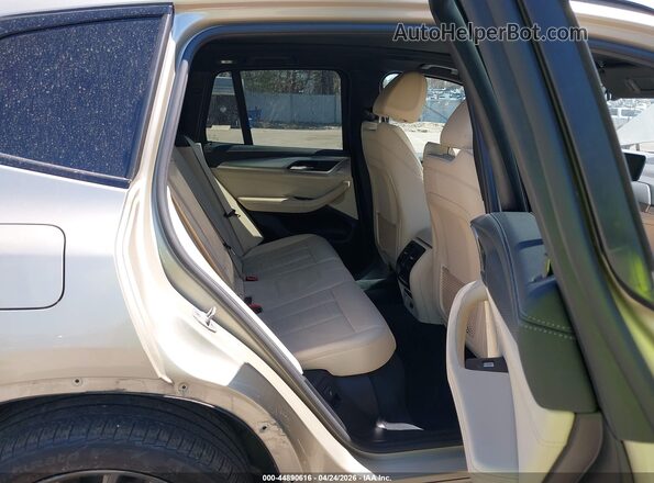 5UXTY9C06M9F98488 2021 BMW X3 Beige VIN կոդի պիտակի տեսք