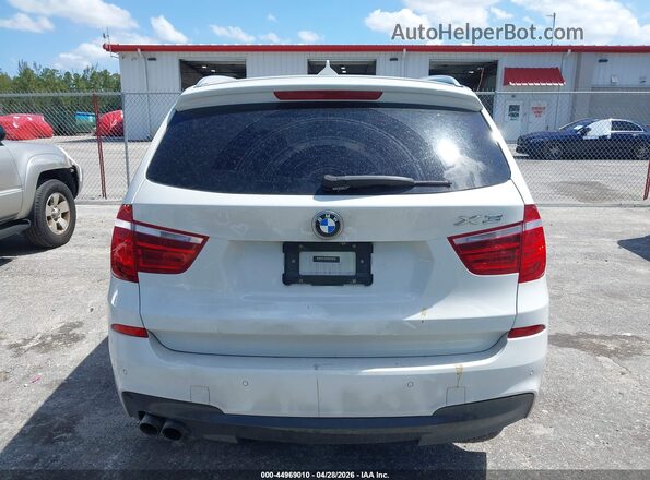 5UXWX7C34H0U44366 2017 BMW X3 White 