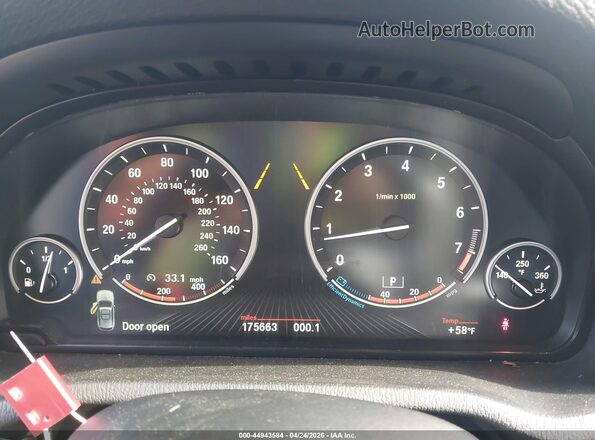 5UXWX9C55G0D64489 2016 BMW X3 Black Вид задніх сидінь