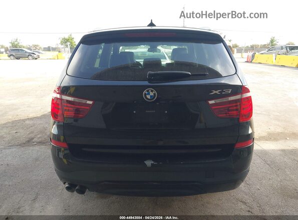 5UXWX9C55G0D64489 2016 BMW X3 Black 