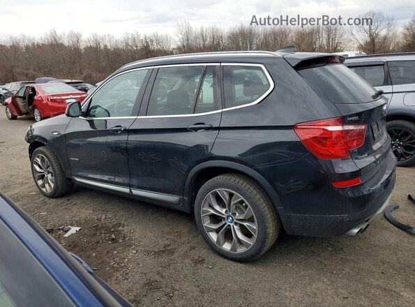 5UXWX9C55G0D67862 2016 BMW X3 Black უკანა მარცხენა