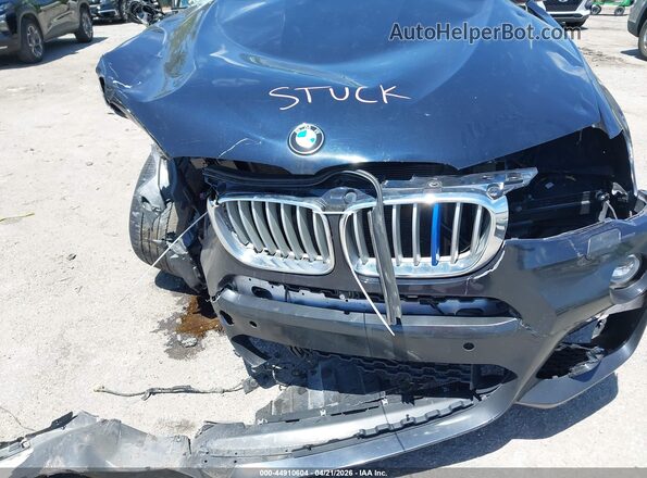 5UXWZ7C37H0V92571 2017 BMW X3 Черный Вид спереди