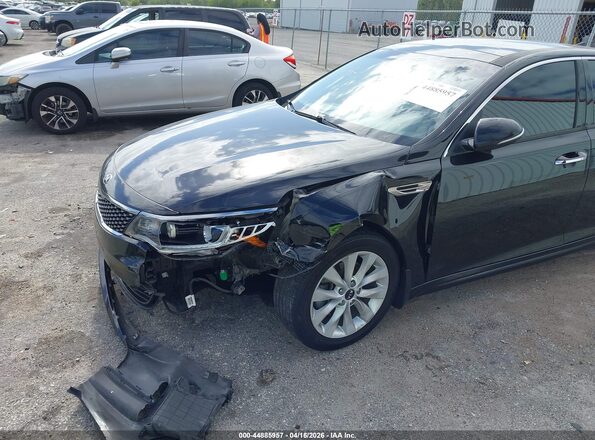 5XXGU4L30GG119899 2016 KIA OPTIMA Black 