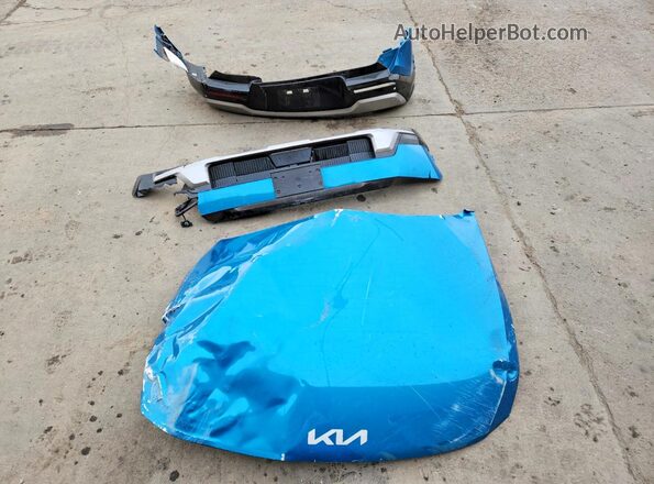 5XYADFS55SG001646 2025 KIA EV9 Teal Vista de la etiqueta del VIN
