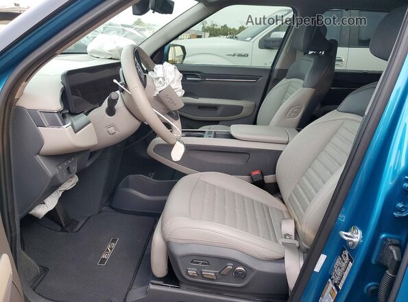 5XYADFS59SG001035 2025 KIA EV9 Blue Вид салону спереду