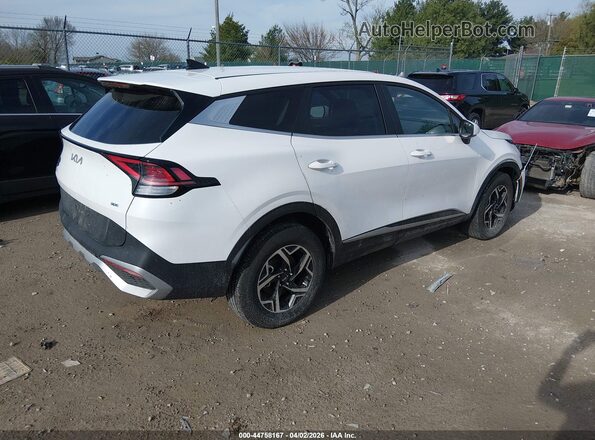 5XYK2CDF2SG324308 2025 KIA SPORTAGE White Задня права чверть