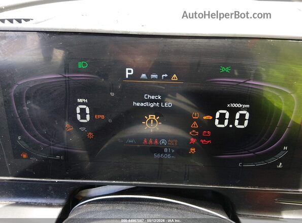 5XYK33AF3PG136258 2023 KIA SPORTAGE Dark Blue Rear seats view