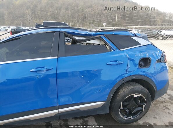 5XYK3CDF2TG345142 2026 KIA SPORTAGE Blue Vista del cuadro de instrumentos