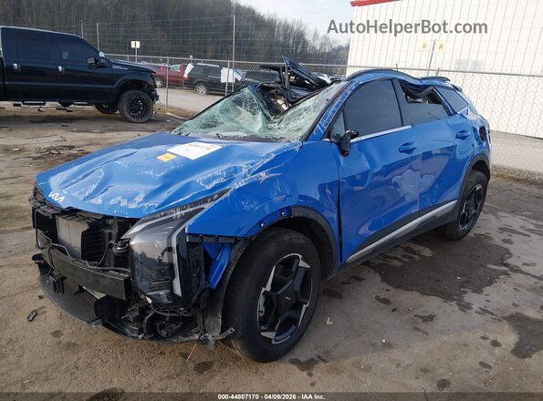 5XYK3CDF2TG345142 2026 KIA SPORTAGE Blue Vista tres cuartos delantera izquierda