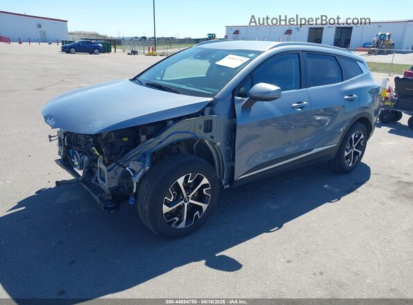 5XYK3CDF3RG233670 2024 KIA SPORTAGE Gray Front left
