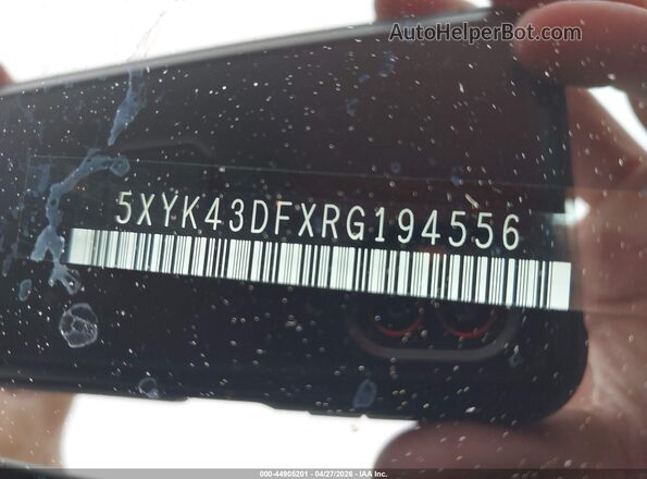 5XYK43DFXRG194556 2024 KIA SPORTAGE White Widok komory silnika