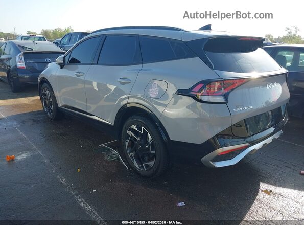 5XYK53AF5PG017587 2023 KIA SPORTAGE Gray Rear left