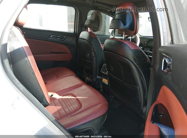 5XYK53AF5PG017587 2023 KIA SPORTAGE Gray VIN sticker view