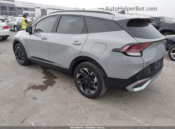 5XYK53DF2RG226381 2024 KIA SPORTAGE Серый Задняя левая четверть