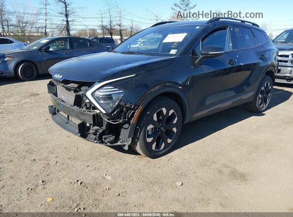 5XYK6CDF5RG202282 2024 KIA SPORTAGE Черный Передняя левая четверть