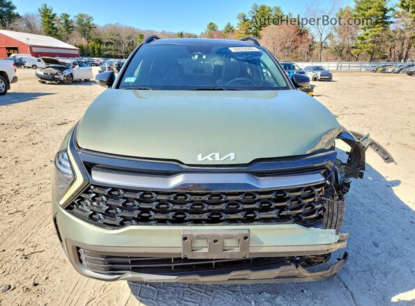 5XYK6CDF5RG204744 2024 KIA SPORTAGE Green წინა ხედი