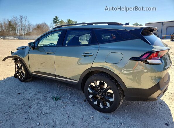 5XYK6CDF5RG204744 2024 KIA SPORTAGE Green უკანა მარცხენა