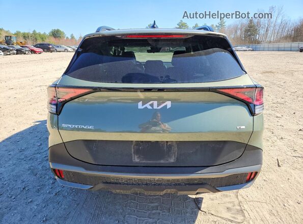5XYK6CDF5RG204744 2024 KIA SPORTAGE Green უკანა ხედი
