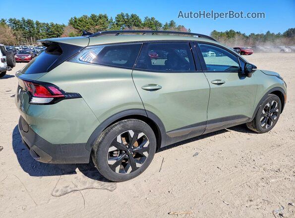 5XYK6CDF5RG204744 2024 KIA SPORTAGE Green უკანა მარჯვენა