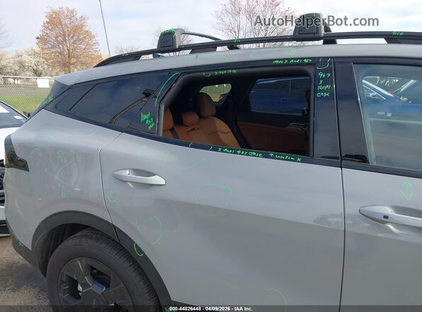 5XYK6CDF7TG349873 2026 KIA SPORTAGE Серый Вид спереди