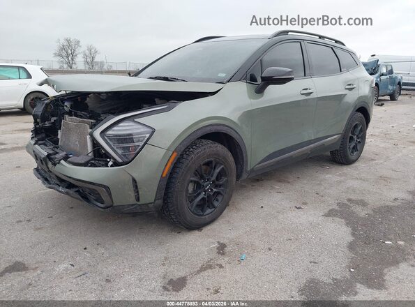 5XYK7CDF9RG171132 2024 KIA SPORTAGE Green 