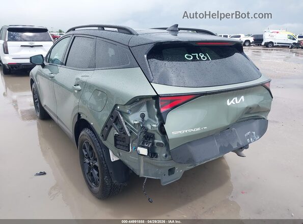 5XYK7CDF9RG204405 2024 KIA SPORTAGE Green უკანა მარცხენა