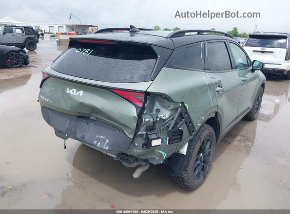 5XYK7CDF9RG204405 2024 KIA SPORTAGE Green უკანა მარჯვენა