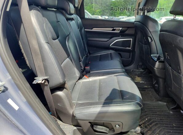 5XYP24HC2LG016584 2020 KIA TELLURIDE Silver Вид задньої частини салону