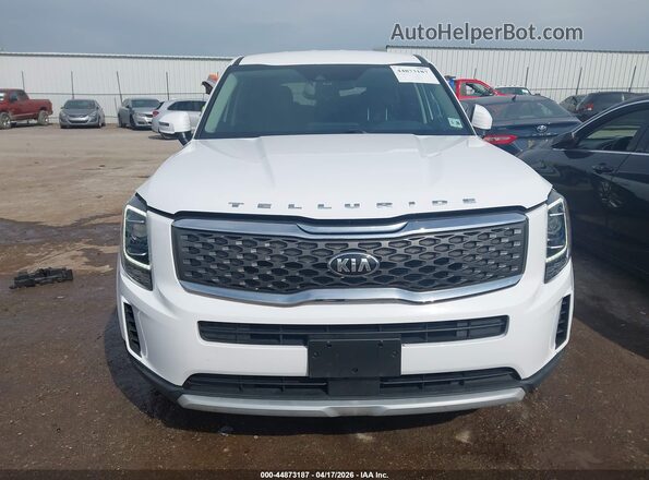 5XYP2DHC2MG147385 2021 KIA TELLURIDE White უკანა სალონის ხედი