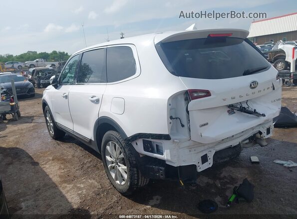 5XYP2DHC2MG147385 2021 KIA TELLURIDE White უკანა მარცხენა